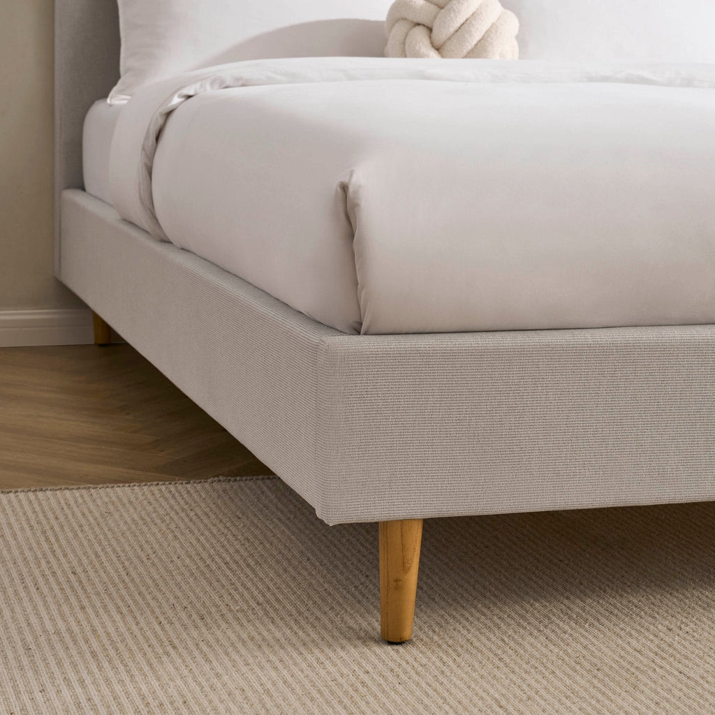 Ascot Bed Frame - Natural Stripe - DUSK