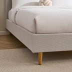 Ascot Bed Frame - Natural Stripe - DUSK
