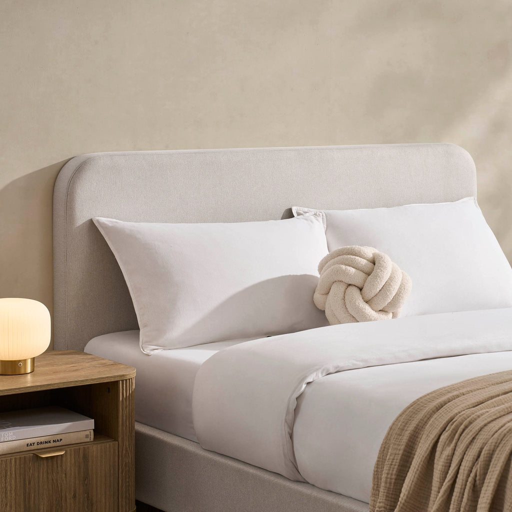 Ascot Bed Frame - Natural Stripe - DUSK