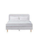 Ascot Bed Frame - Natural Stripe - DUSK