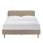 Ascot Bed Frame - Stone Grey - DUSK