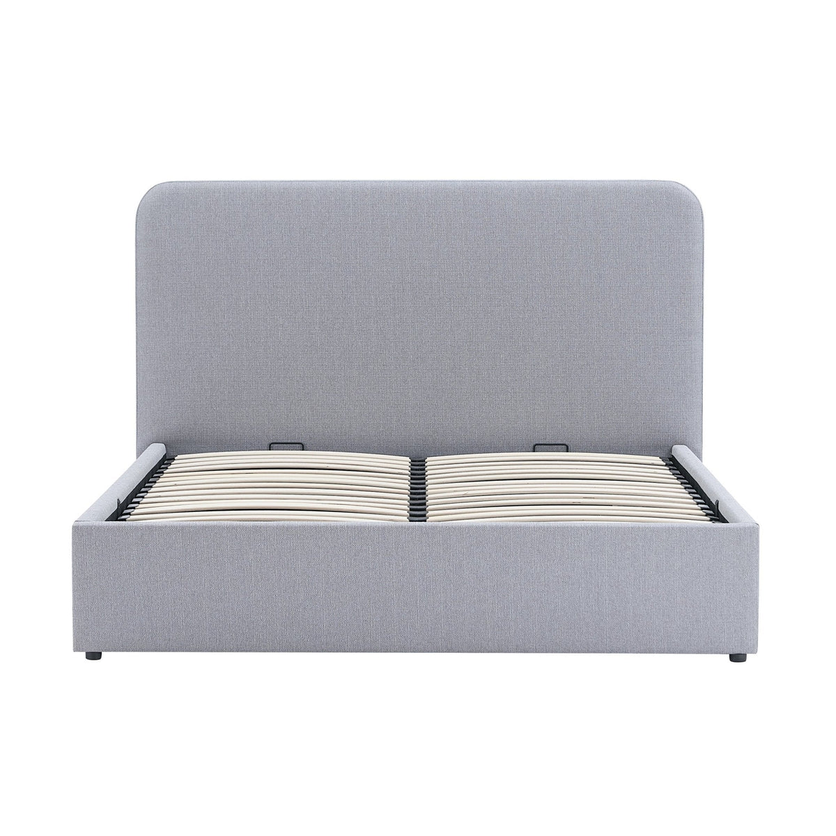 Ascot Ottoman Storage Bed - Blue/Grey - DUSK