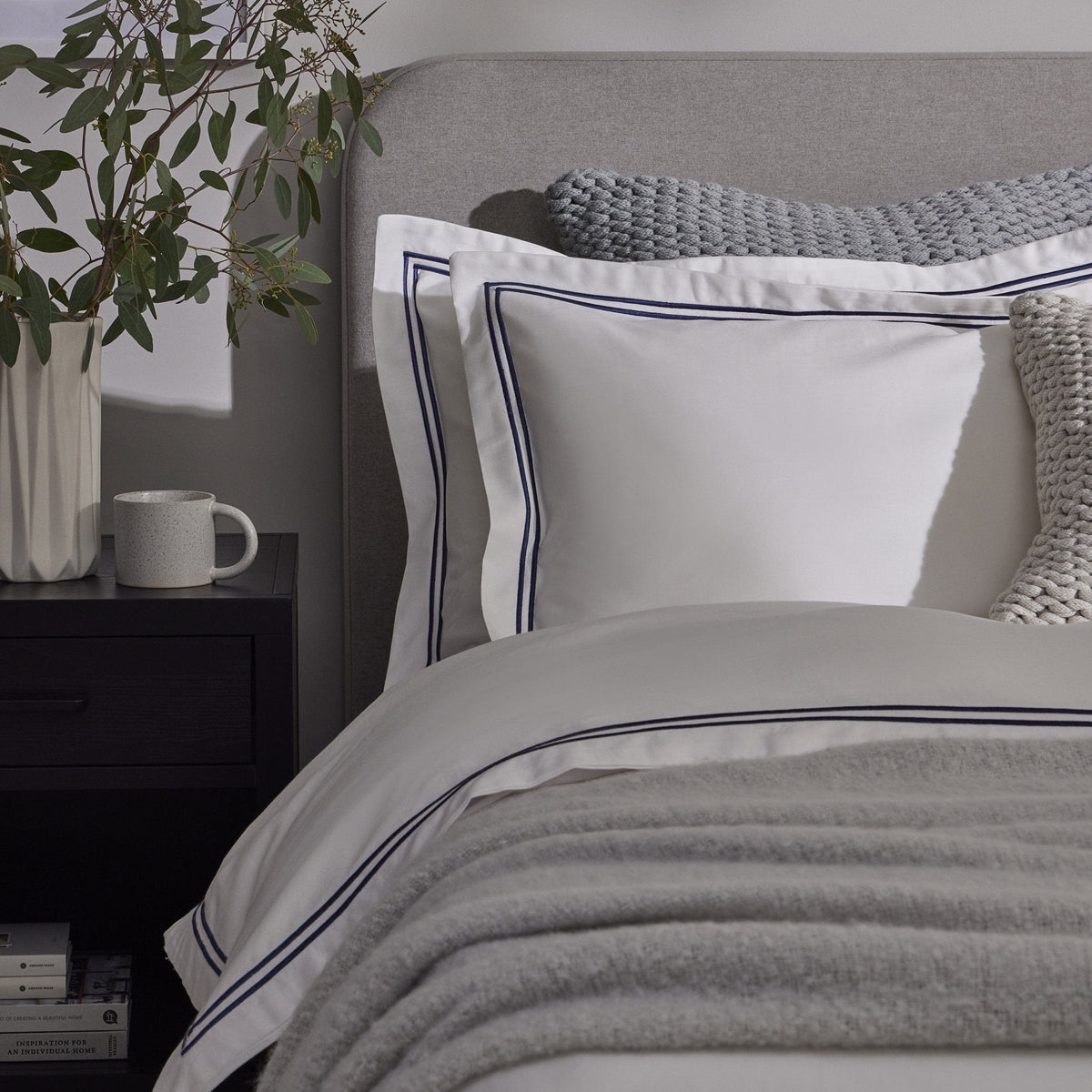 Ascot Ottoman Storage Bed - Grey - DUSK