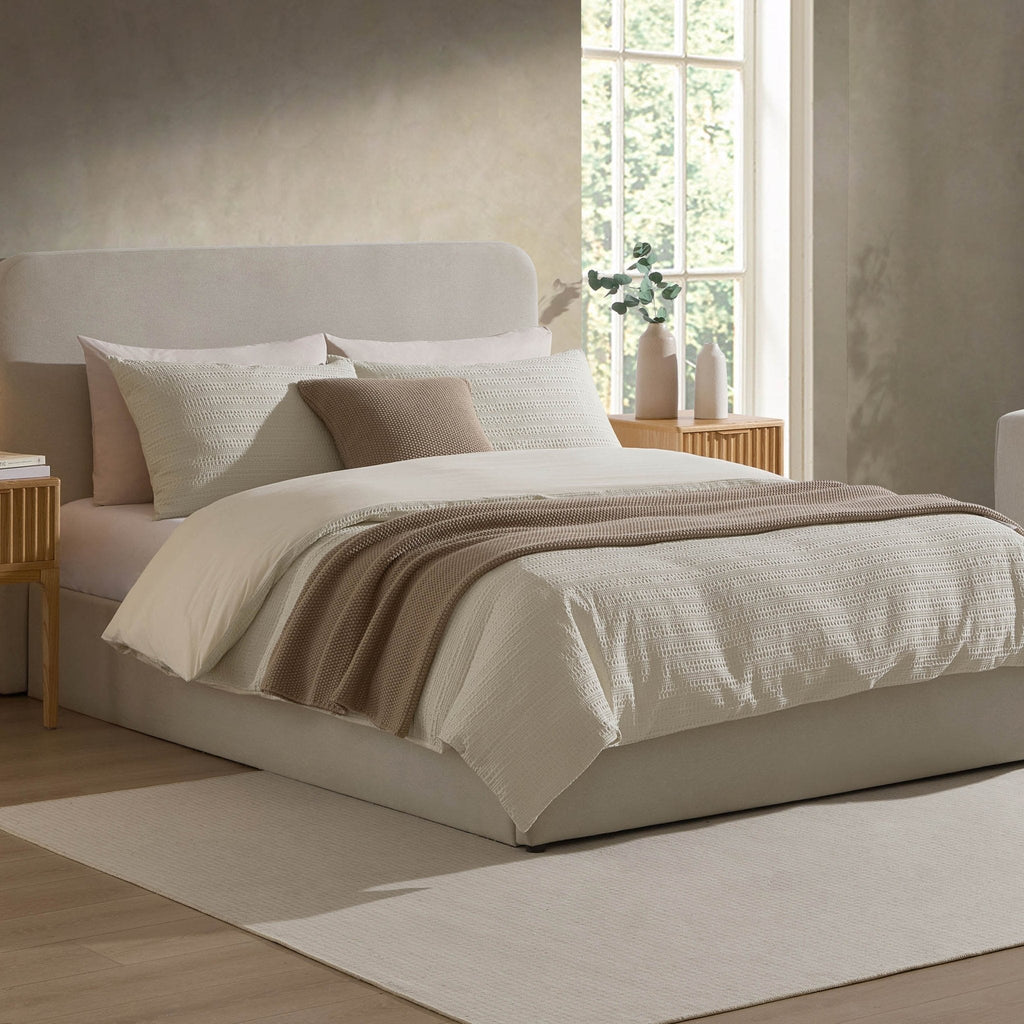 Ascot Ottoman Storage Bed - Natural - DUSK