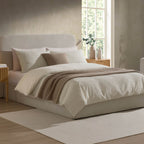 Ascot Ottoman Storage Bed - Natural - DUSK
