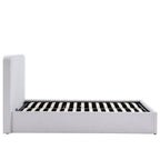 Ascot Ottoman Storage Bed - Natural Stripe - DUSK