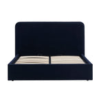 Ascot Ottoman Storage Bed - Navy - DUSK