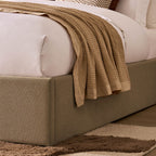 Ascot Ottoman Storage Bed - Oatmeal - DUSK