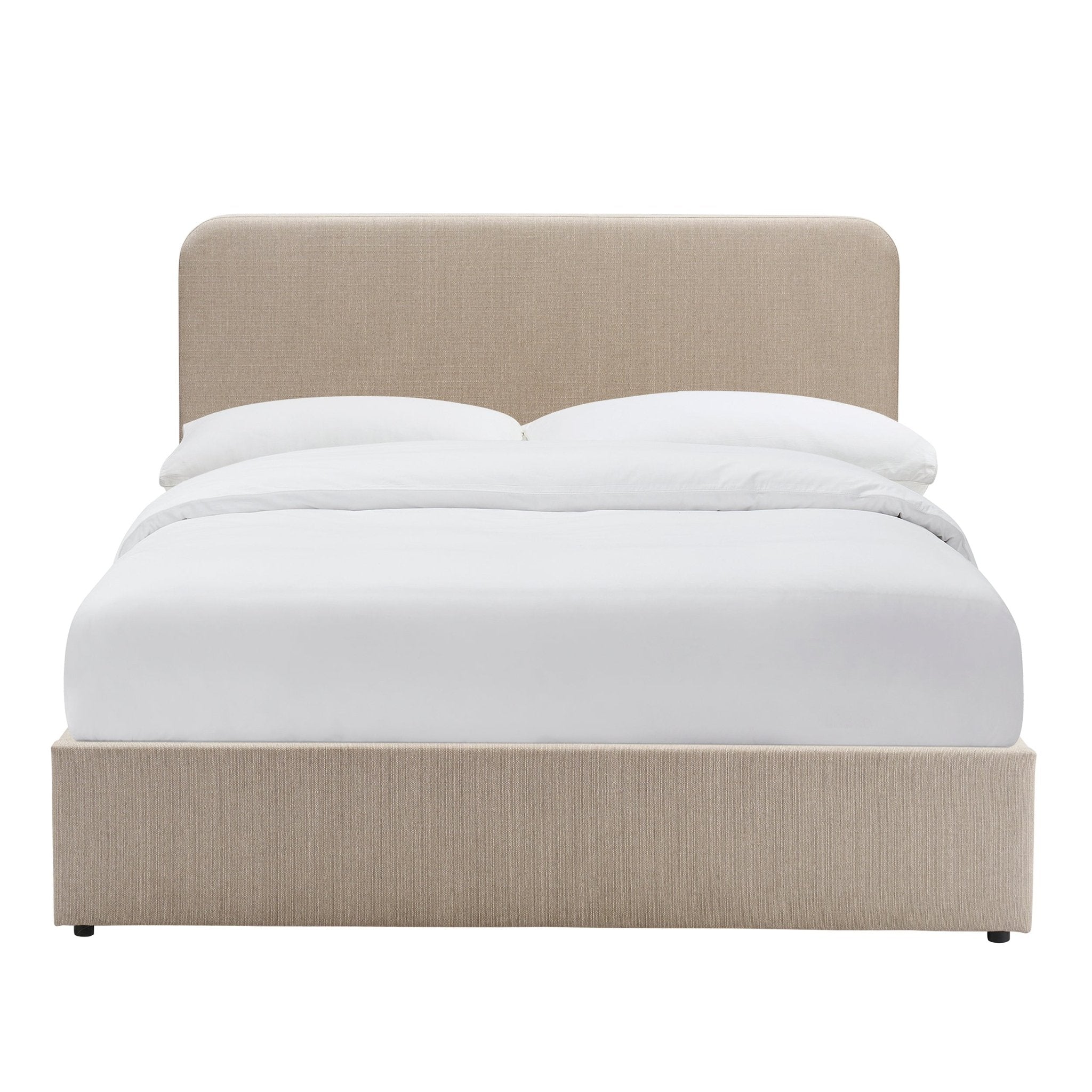 Ascot Ottoman Storage Bed - Stone Grey - DUSK