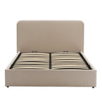 Ascot Ottoman Storage Bed - Stone Grey - DUSK