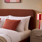 Ascot Ottoman Storage Bed - Terracotta - DUSK