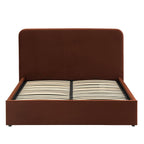 Ascot Ottoman Storage Bed - Terracotta - DUSK