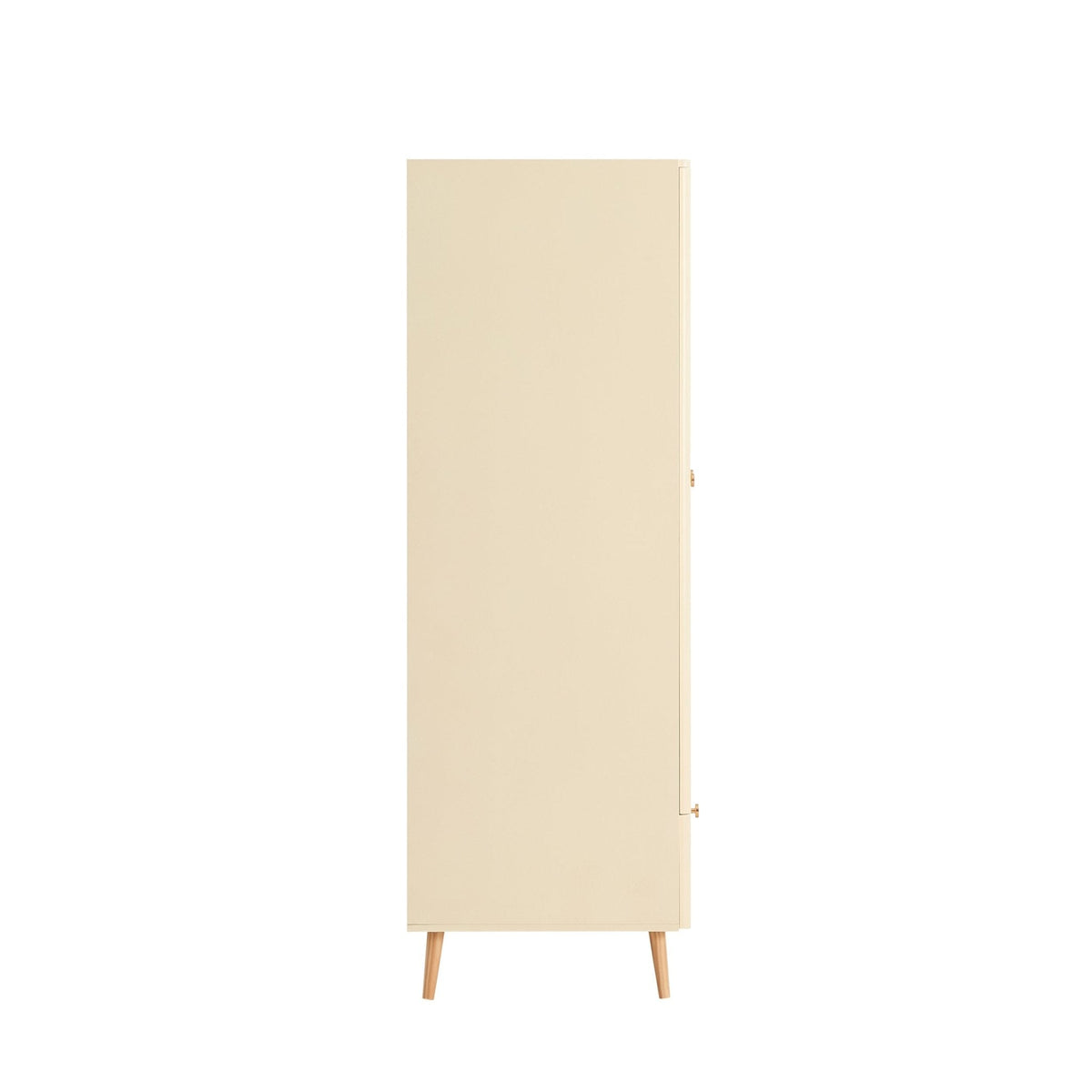 Aurelia 2 Door Wardrobe with Drawer - Vintage Cream - DUSK