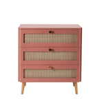 Aurelia 3 Drawer Chest - Apricot - DUSK