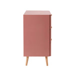 Aurelia 3 Drawer Chest - Apricot - DUSK