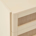 Aurelia 3 Drawer Chest - Vintage Cream - DUSK