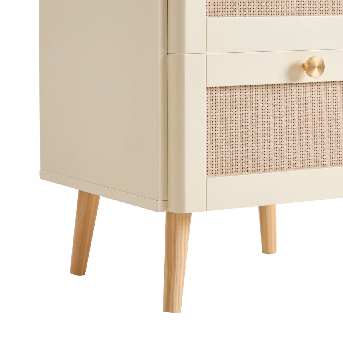 Aurelia Bedside Table - Vintage Cream - DUSK