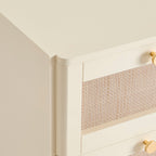 Aurelia Bedside Table - Vintage Cream - DUSK