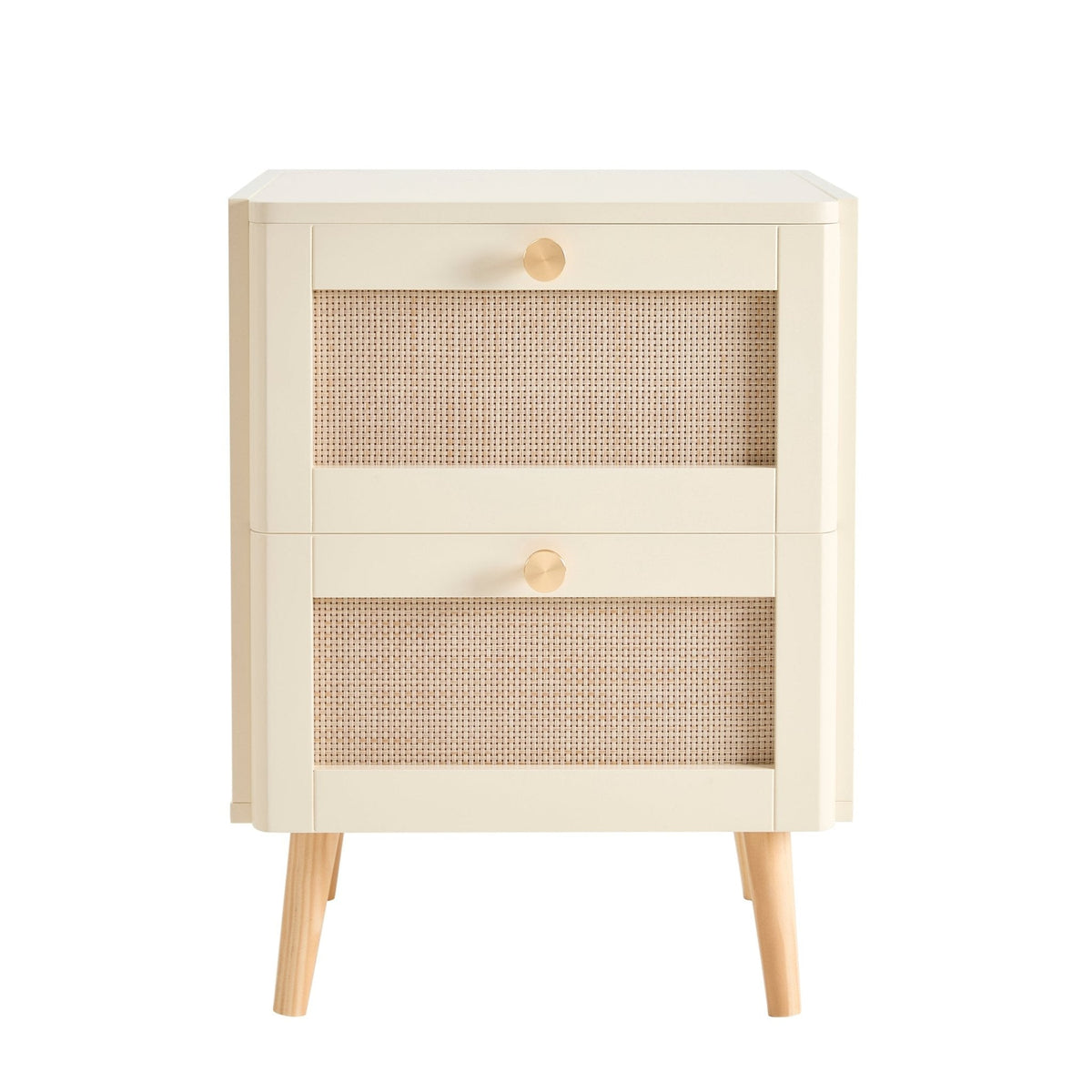 Aurelia Bedside Table - Vintage Cream - DUSK