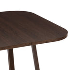 Ava Space Saver 4 Seater Dining Table and Chairs - Cappuccino - DUSK