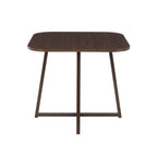 Ava Space Saver 4 Seater Dining Table and Chairs - Cappuccino - DUSK