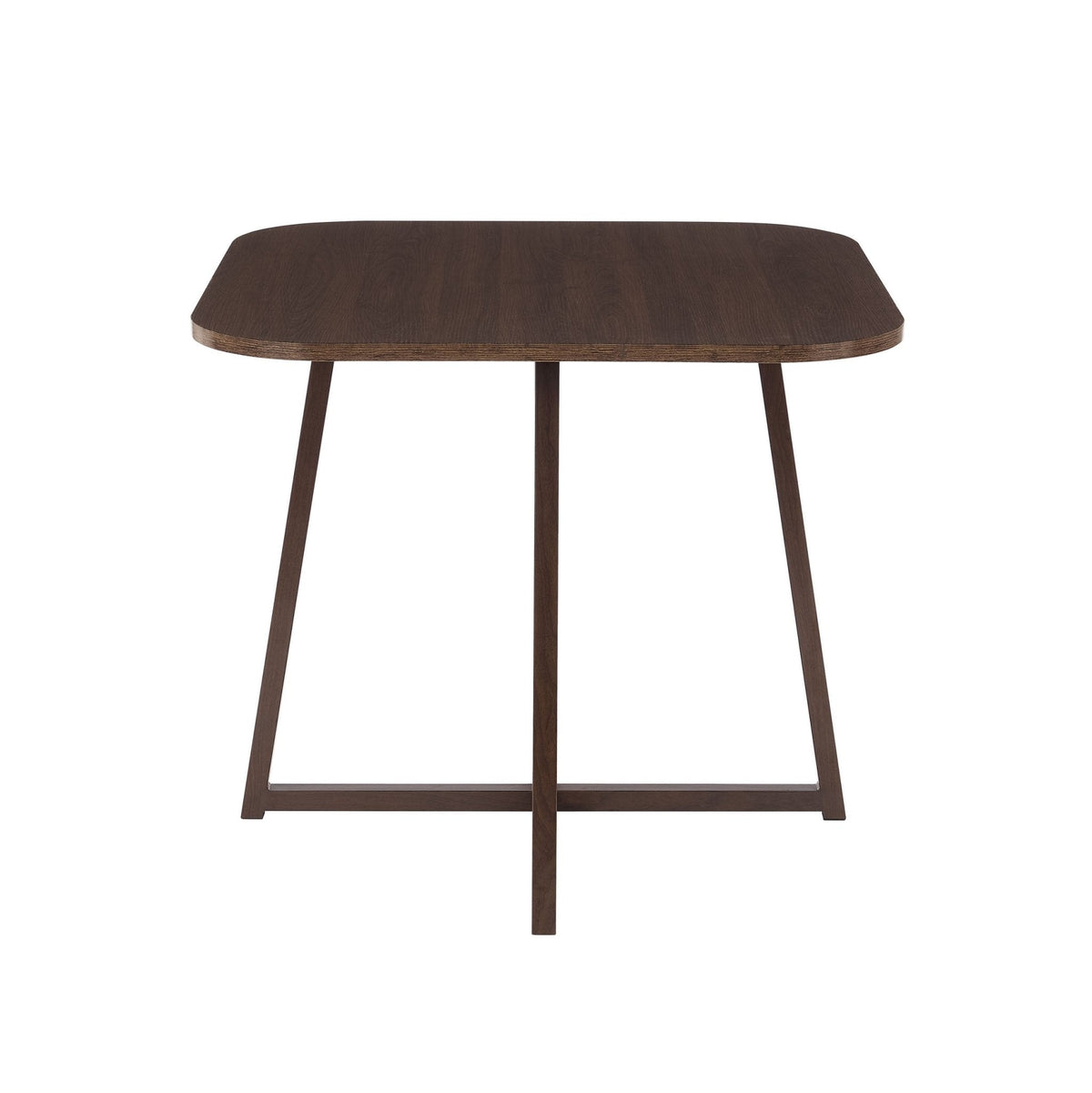 Ava Space Saver 4 Seater Dining Table and Chairs - Cappuccino - DUSK