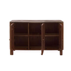 Avery Acacia Wood 3 Door Sideboard - Walnut - DUSK