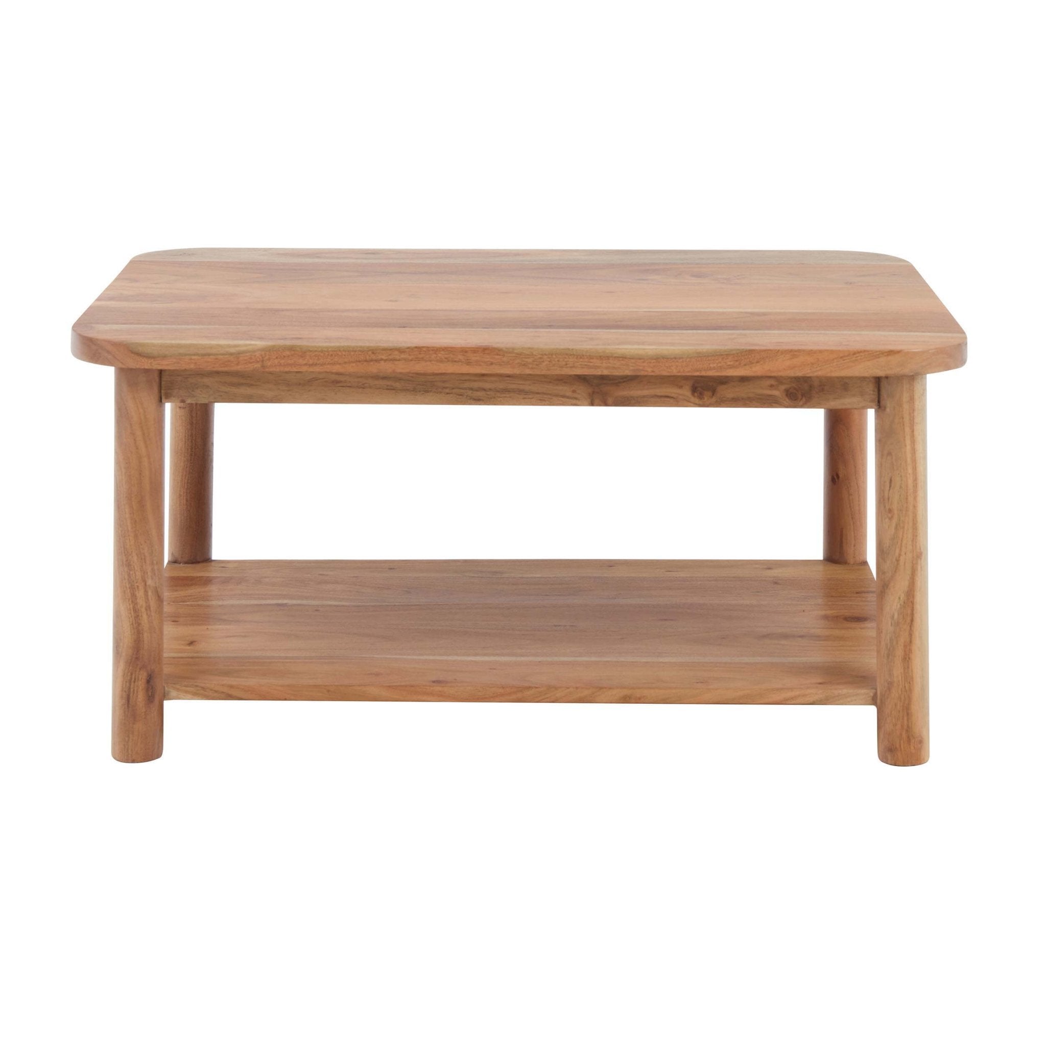 Avery Acacia Wood Coffee Table - Natural - DUSK