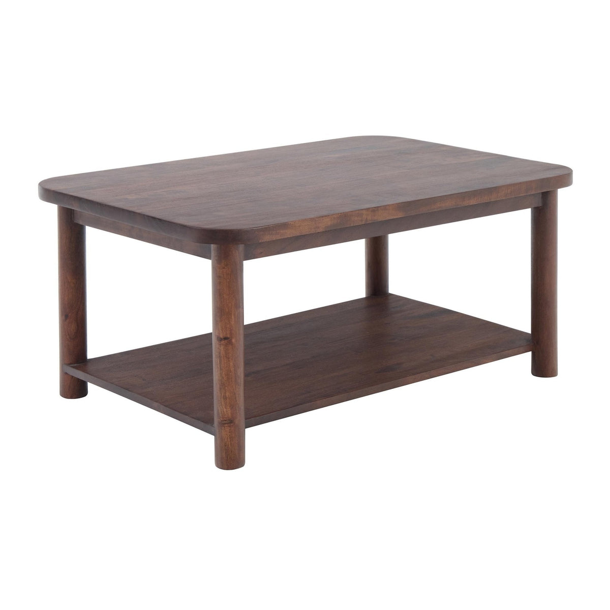 Avery Acacia Wood Coffee Table - Walnut - DUSK