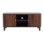Avery Acacia Wood Tv Unit for TVs up to 50" - Walnut - DUSK
