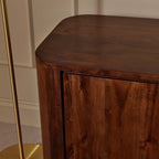 Avery Acacia Wood Tv Unit for TVs up to 50" - Walnut - DUSK