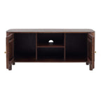 Avery Acacia Wood Tv Unit for TVs up to 50" - Walnut - DUSK