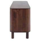 Avery Acacia Wood Tv Unit for TVs up to 50" - Walnut - DUSK