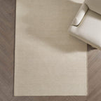 Axel Handwoven Stripe Rug - Natural - DUSK