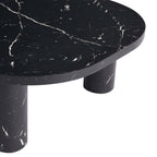 Azra Nesting Coffee Tables - Black Marble Effect - DUSK