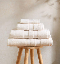 Bamboo Cotton Blend Towel Collection - Vanilla - DUSK