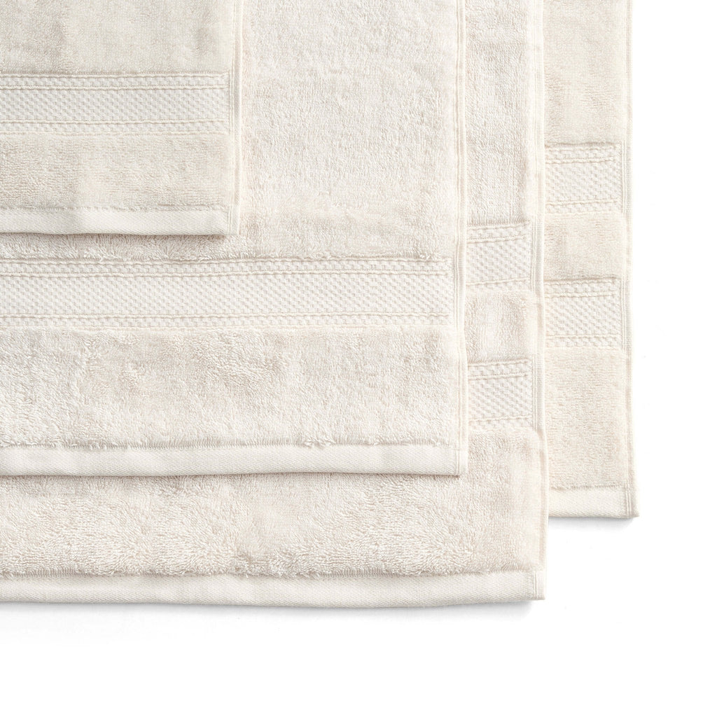 Bamboo Cotton Blend Towel Collection - Vanilla - DUSK