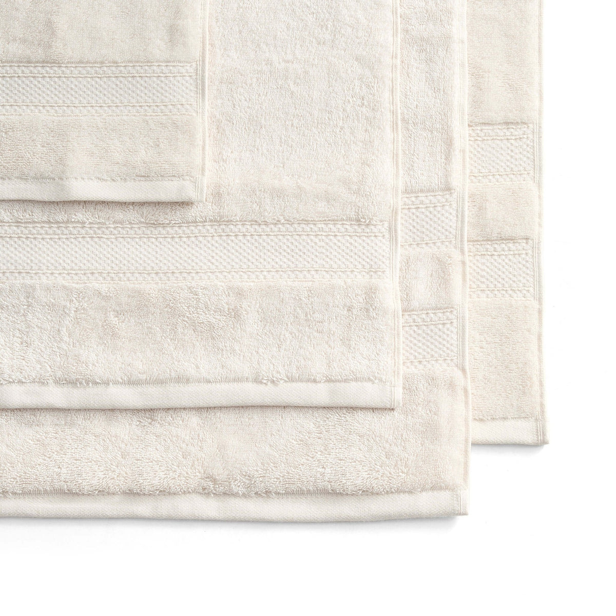 Bamboo Cotton Blend Towel Collection - Vanilla - DUSK