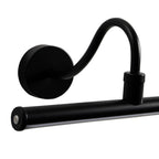Bar LED Rechargeable Wall Light - Black - DUSK