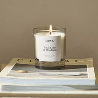 Basil, Lime and Mandarin Scented Candle - DUSK