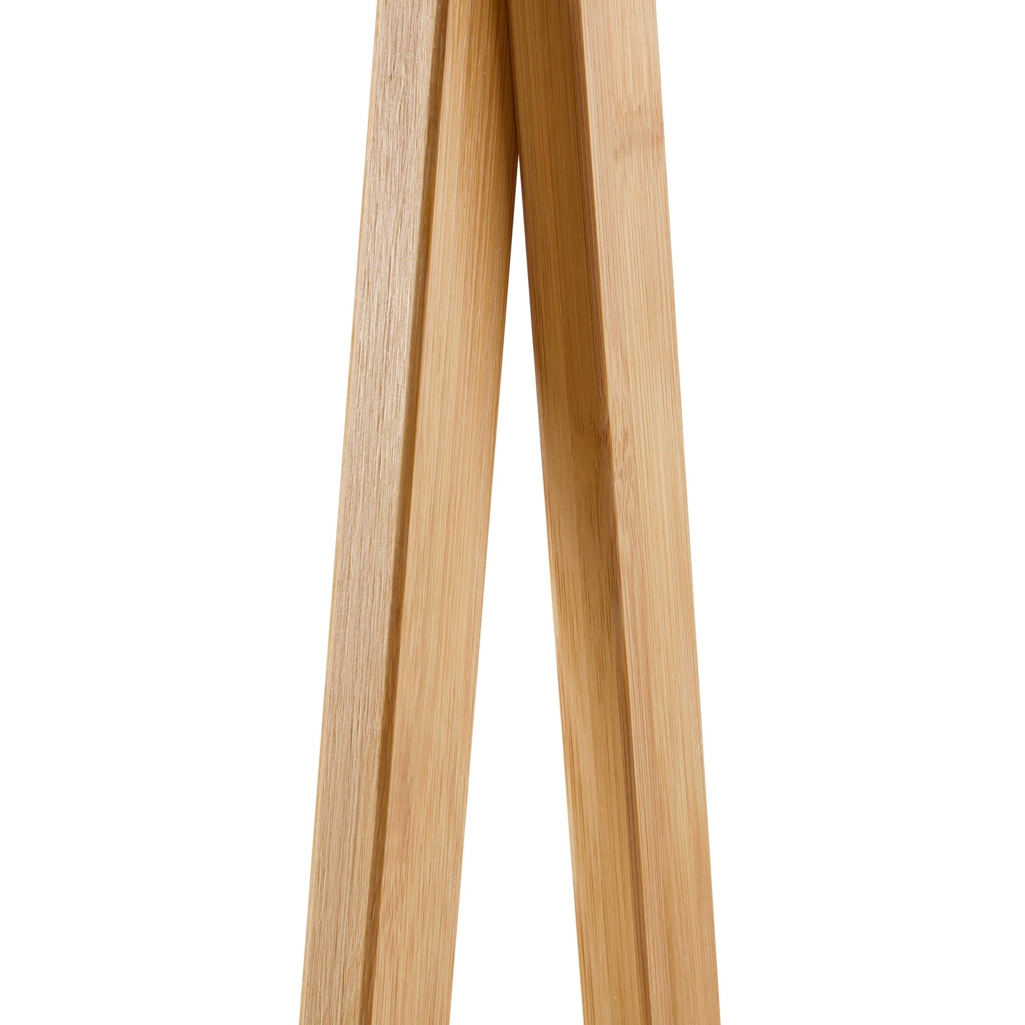 Becky Bamboo Clothes Rail - Light Wood - DUSK