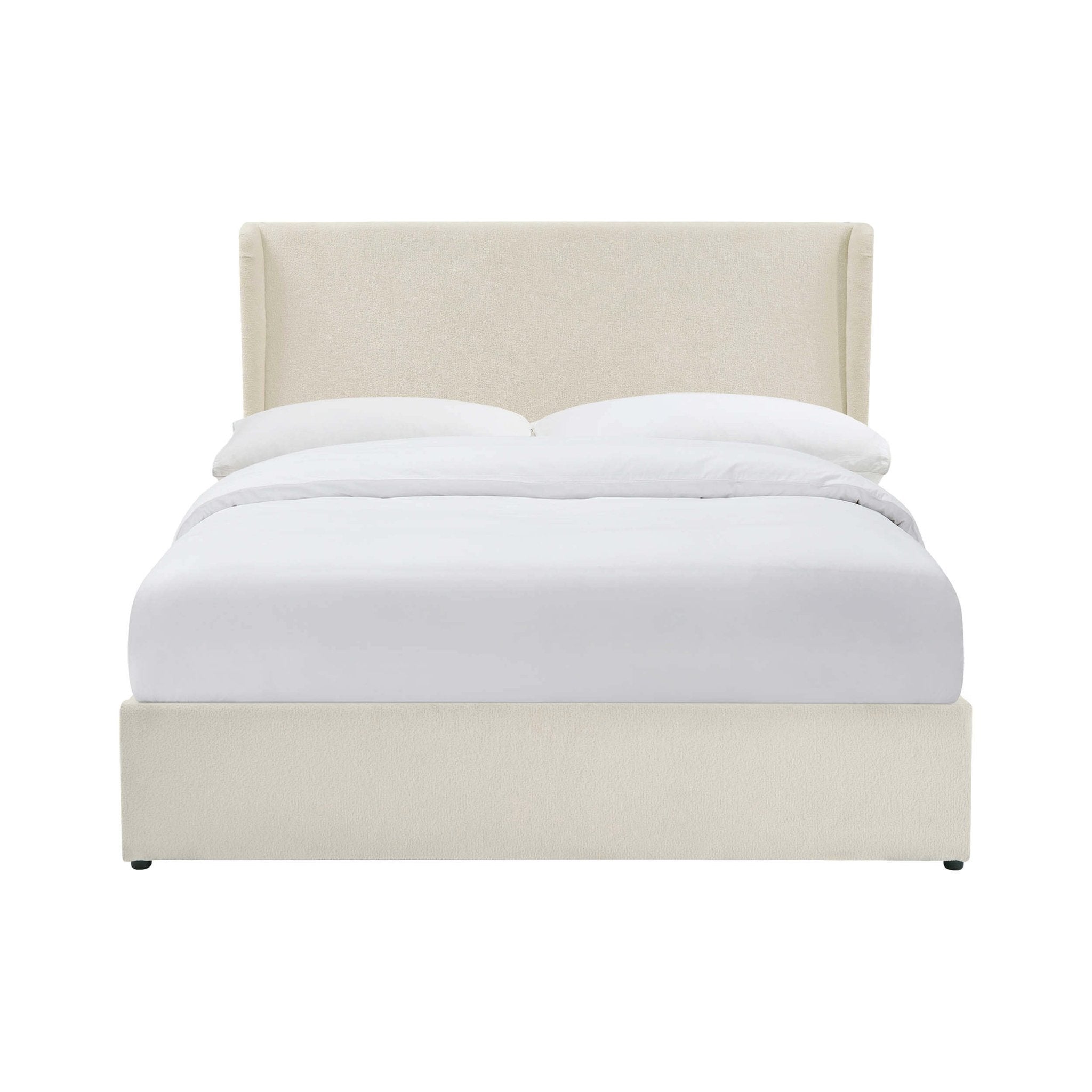 Berkeley Ottoman Storage Bed - Chenille Ecru - DUSK