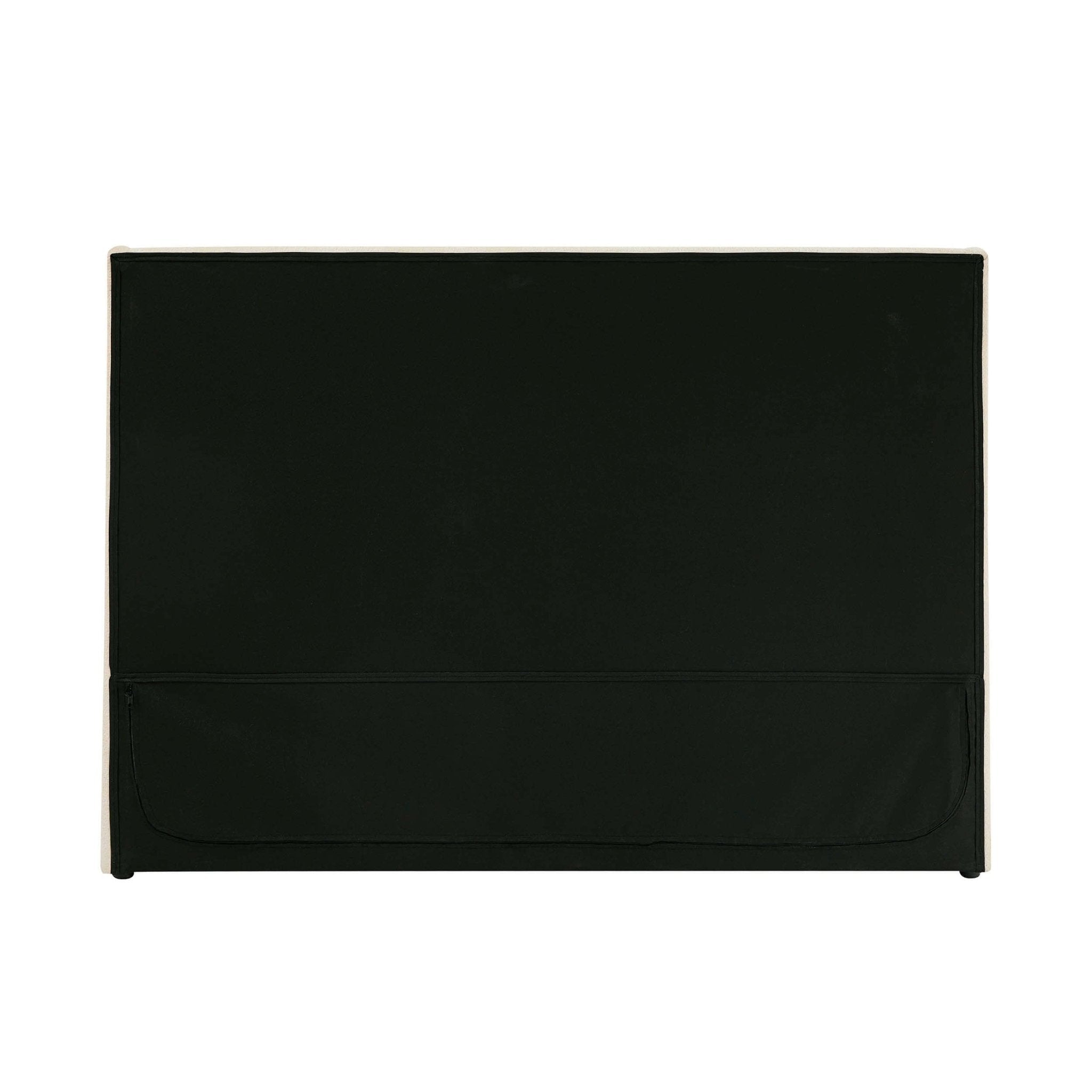 Berkeley Ottoman Storage Bed - Chenille Ecru - DUSK