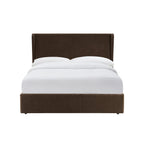 Berkeley Ottoman Storage Bed - Textured Cappuccino - DUSK