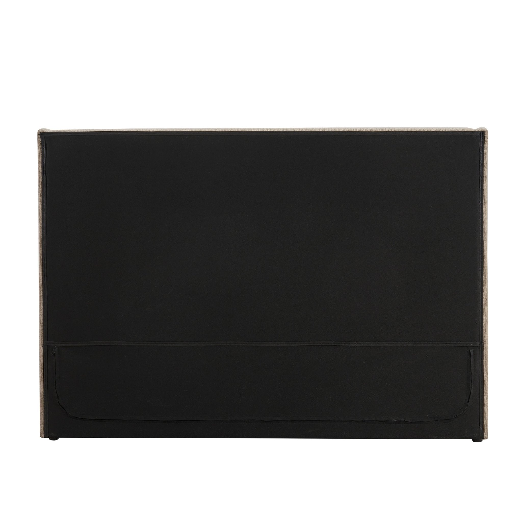 Berkeley Ottoman Storage Bed - Textured Oatmeal - DUSK