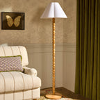Betsy Pine Wood Floor Lamp - Natural - DUSK