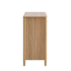 Betty 2 Door Sideboard with Drawers - Light Wood - DUSK