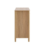 Betty 2 Door Sideboard with Drawers - Light Wood - DUSK