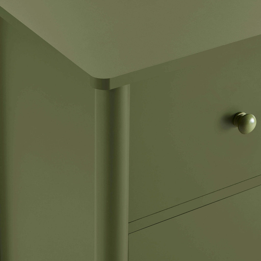 Betty 2 Door Sideboard with Drawers - Olive - DUSK