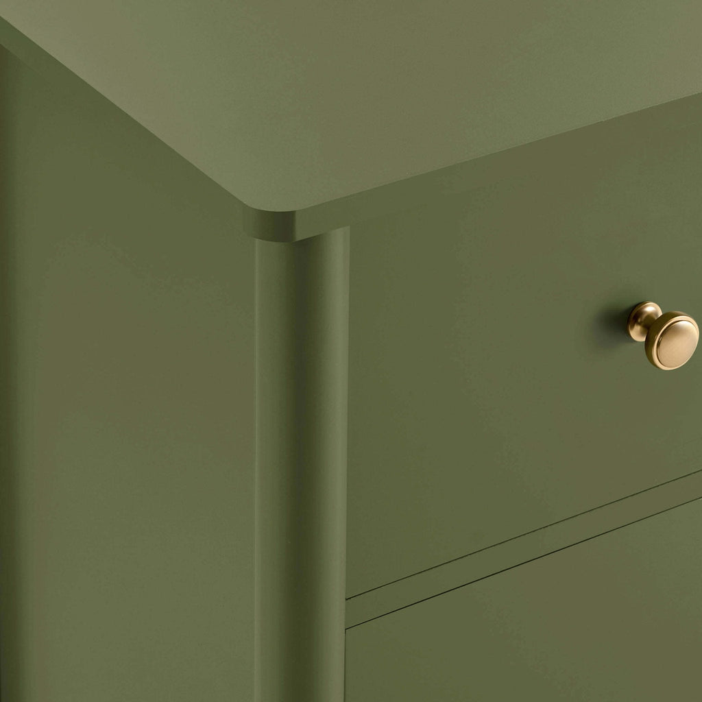 Betty 2 Door Sideboard with Drawers - Olive - DUSK